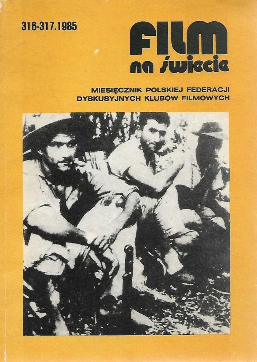 FILM NA SWIECIE magazine side cover Issue 316-317 (4-5)   1985